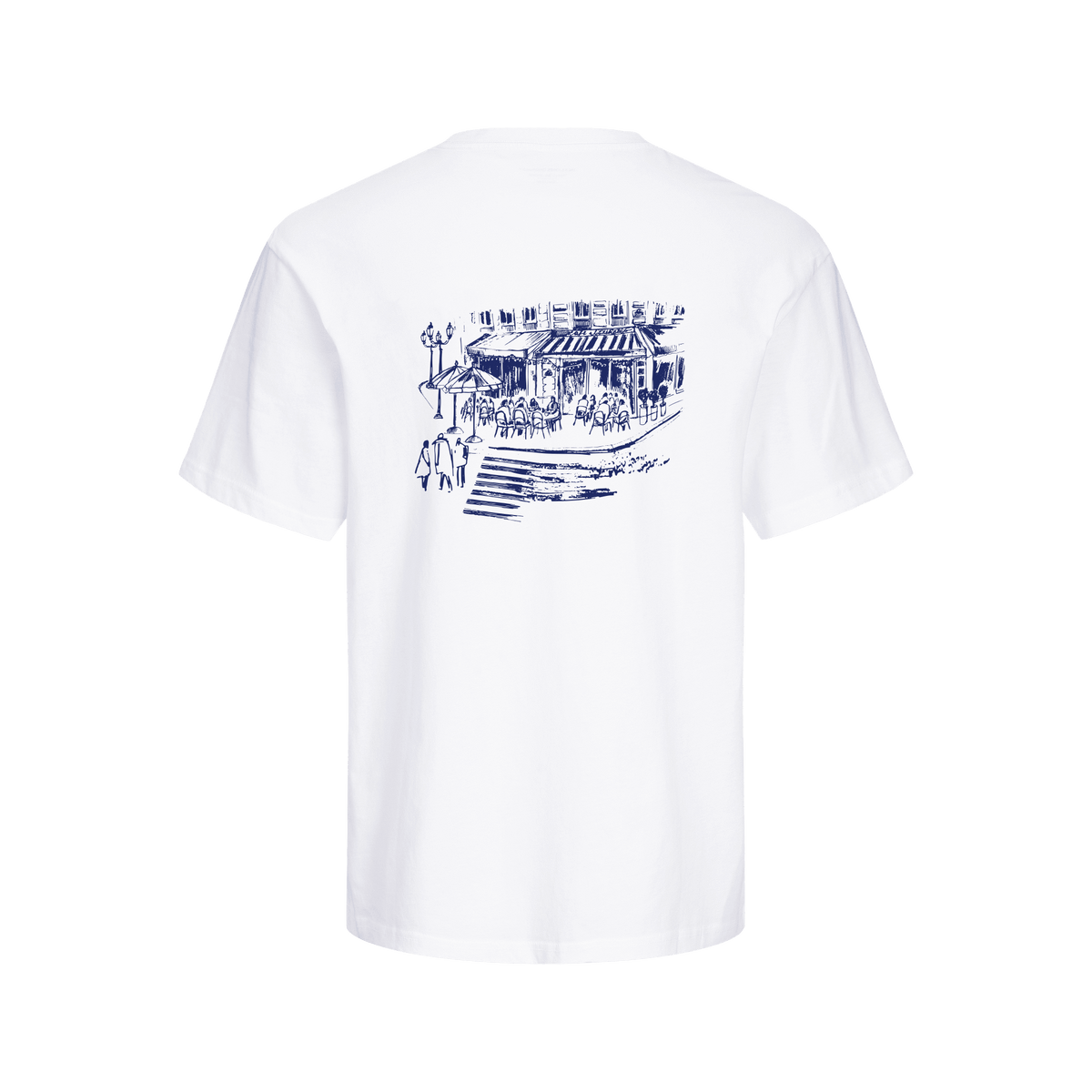 PARISIAN SUNSET CROP TSHIRT main image 1